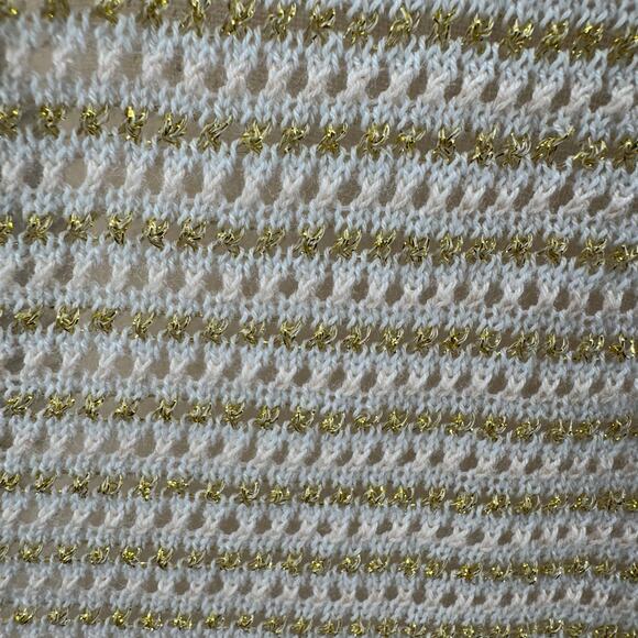 Zadig & Voltaire Sweater Vest Tifle Fish Net Coral Style SFMA2114F Womans M - Picture 13 of 15